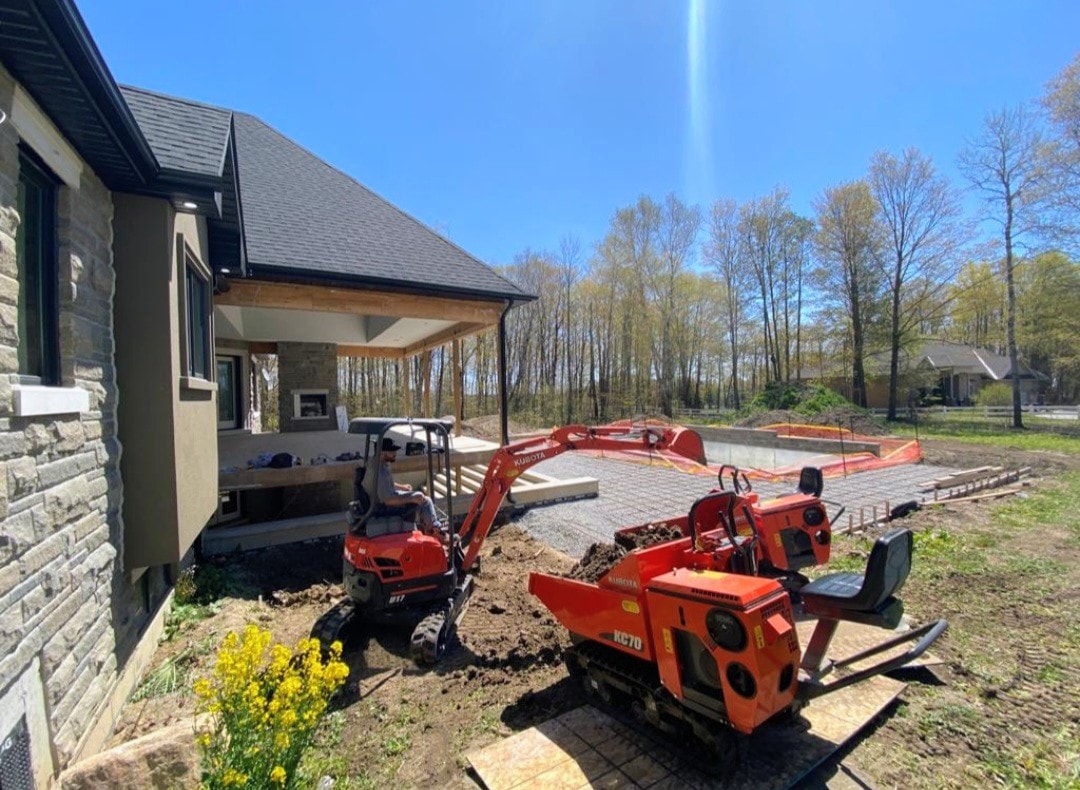 Custom landscape design