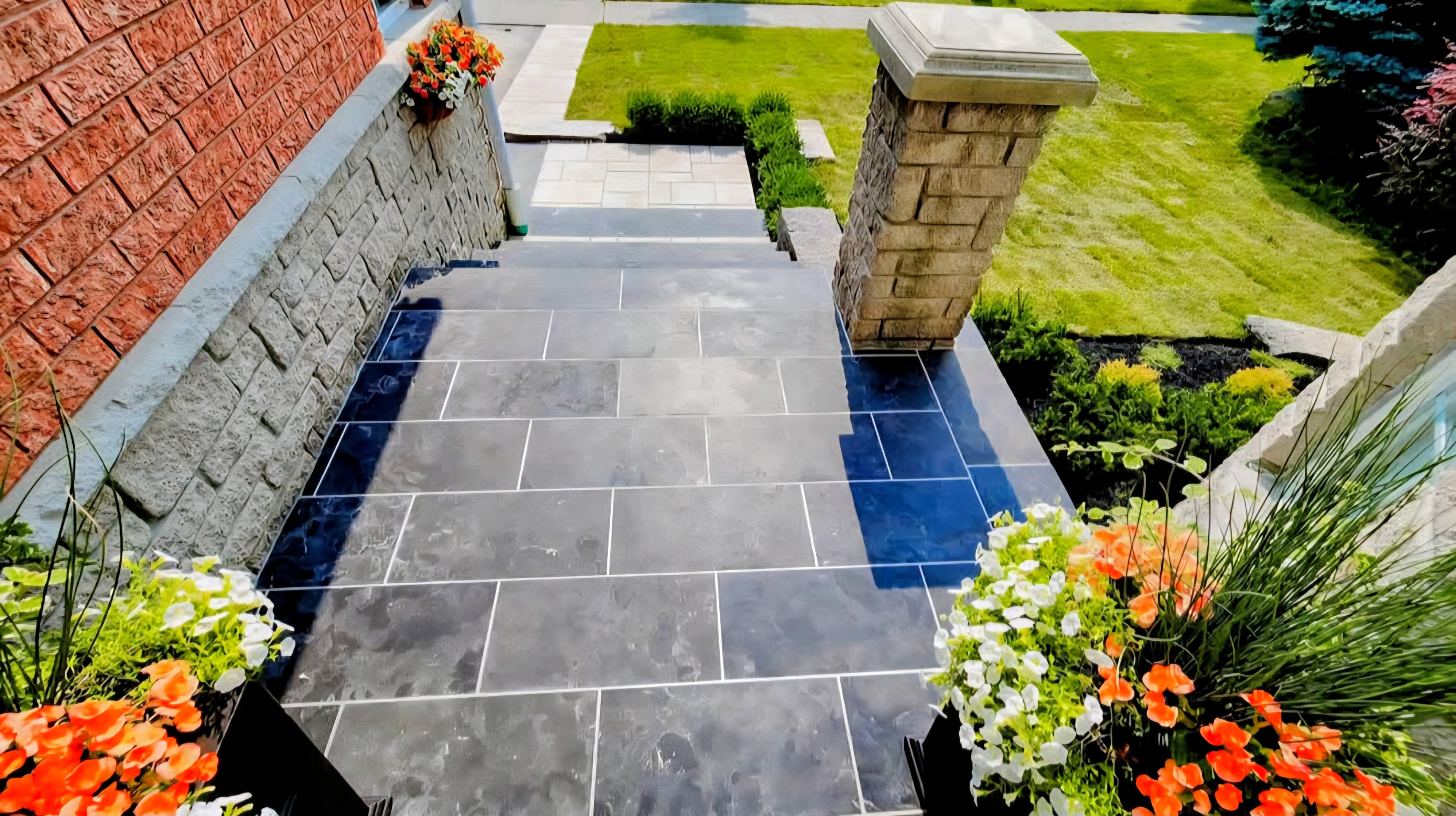 Flagstone Porches