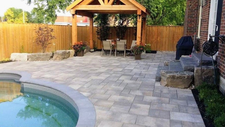 Custom pergola